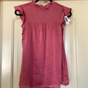 NWT Old Navy Small Pink Top
